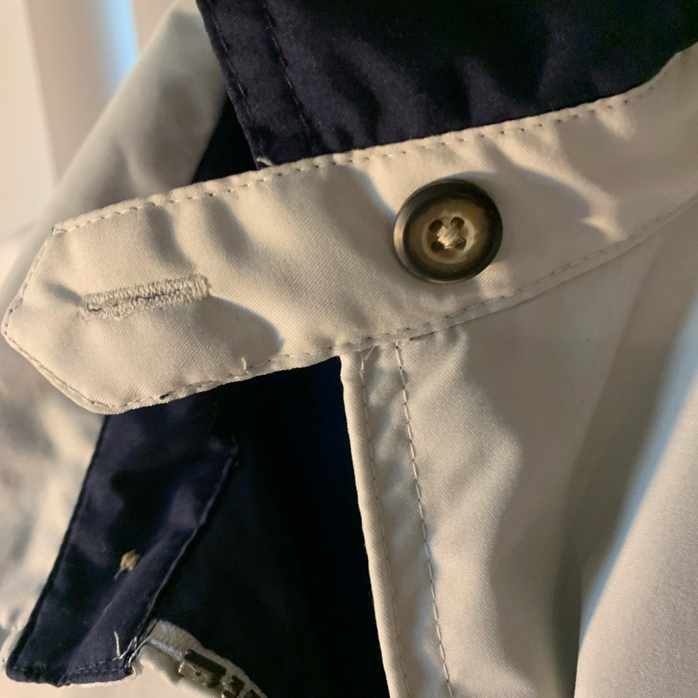Haggar jacket 100% polyester machine washable Zipper 3 pockets XL NWOT - Picture 7 of 12